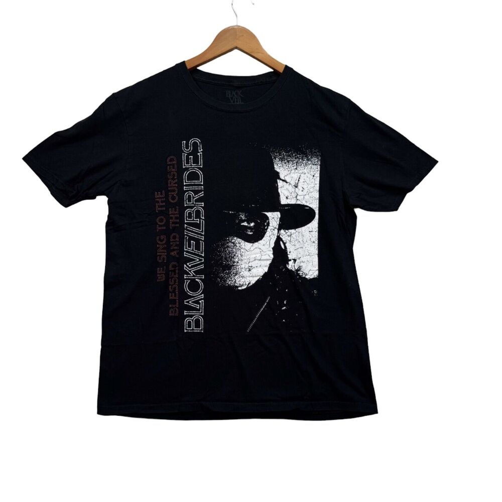 Black Veil Brides 2021 Concert Tour T Shirt The Phantom Tomorrow 2 Side Goth L